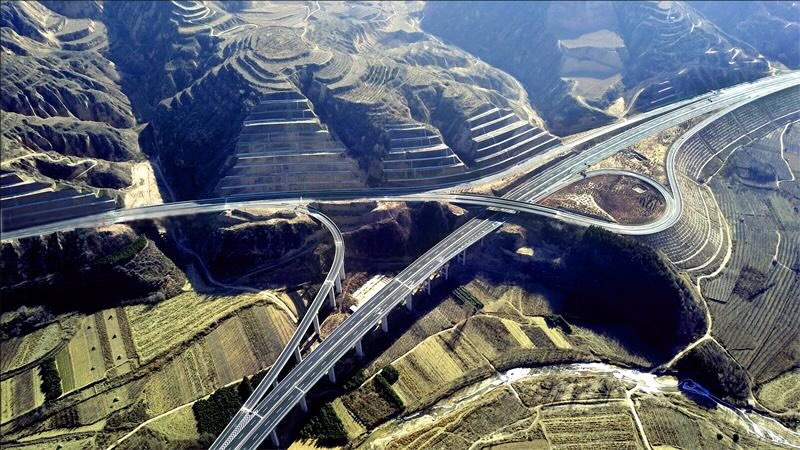 山西隰吉高速 全景图